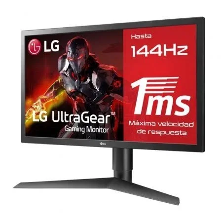 Monitor Gaming LG UltraGear 24GL650-B 23.6"/ Full HD/ 1ms/ 144Hz/ TN/ Negro Monitor Gaming LG UltraGear 24GL650-B 23.6"/ Full HD/ 1ms/ 144Hz/ TN/ Negro